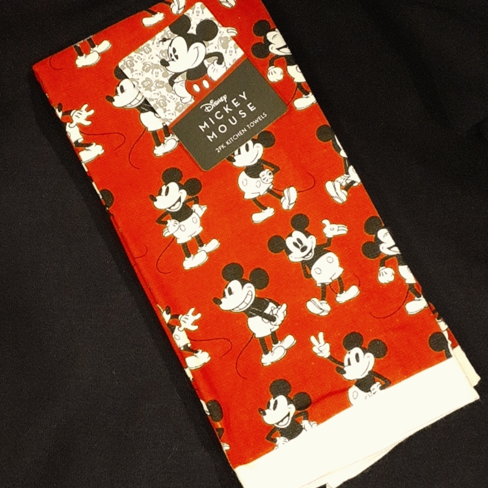 Micky Mouse 2pk Kitchen Towels